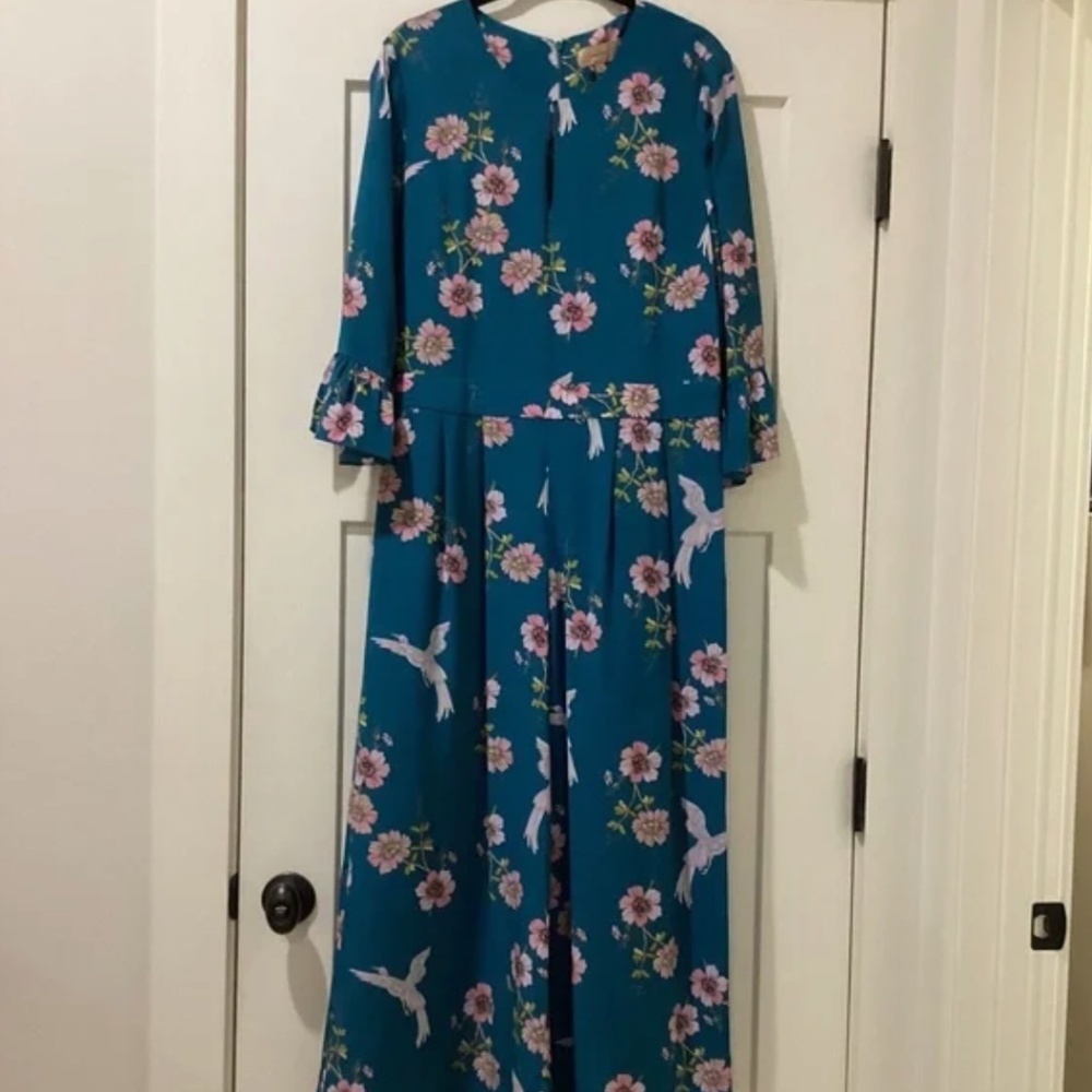 Kachel for Anthropologie Maxi Jumpsuit